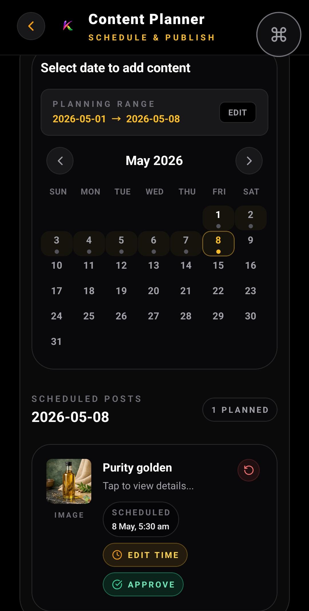 Content Planner