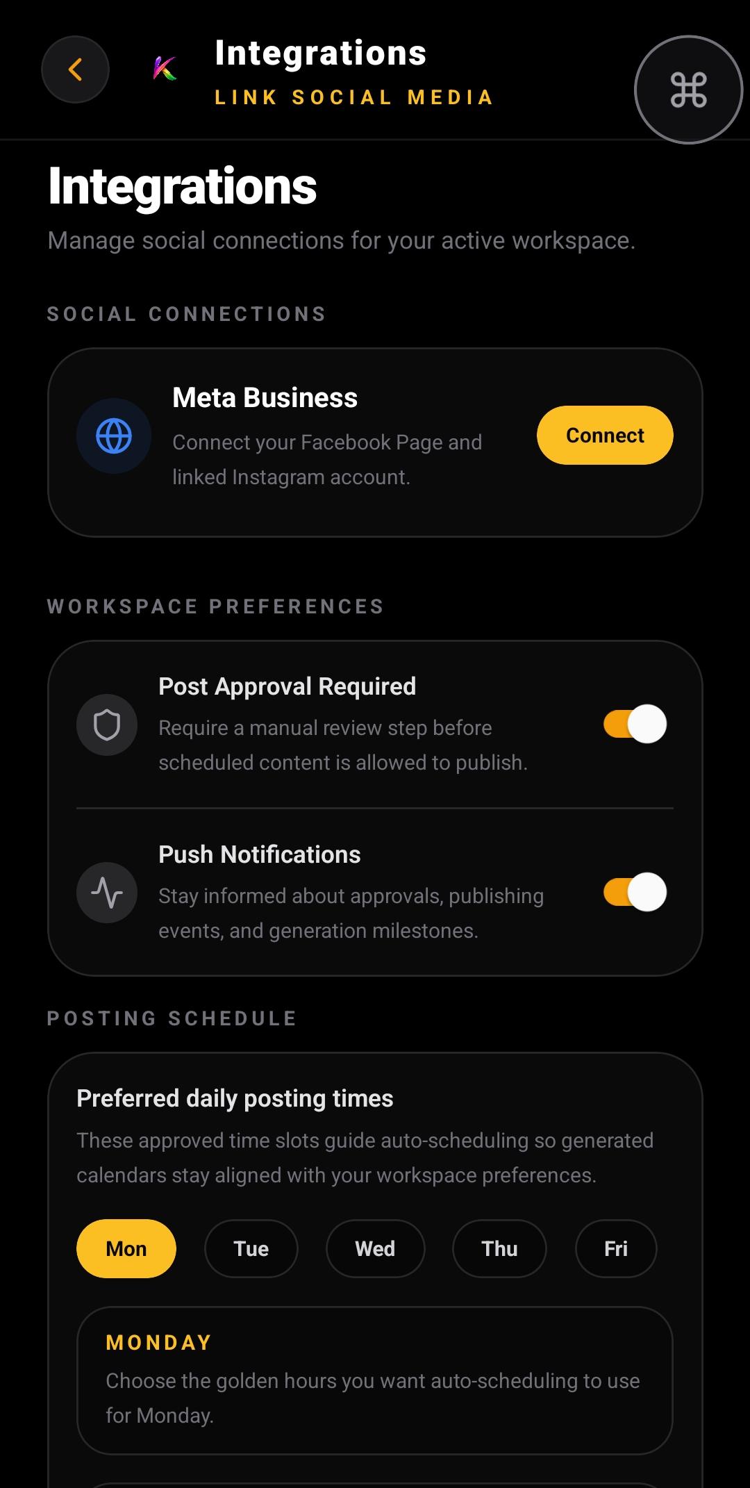 Social Media Integrations